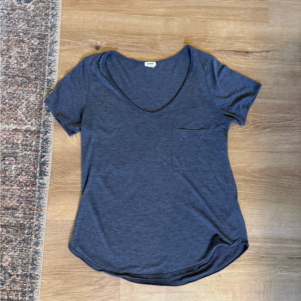 Garage Blue Short Sleeve Tee